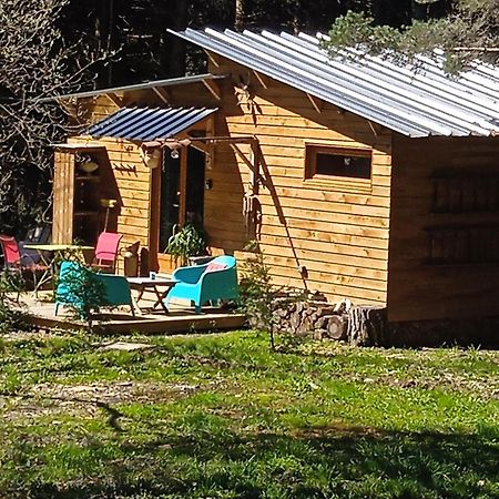 Chalet Libellule Domaine De La Mamounette Champclause Exterior photo
